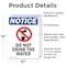 Signmission Safety Culture Sign, 10 in Width, Vinyl Decal, Rectangle OS-2PACK-NS-D-1014-V-11151 - alternate 2